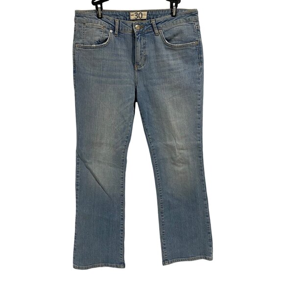 Free People We‎ the Free Straight Leg Cropped Jeans Size 30 - Picture 1 of 7
